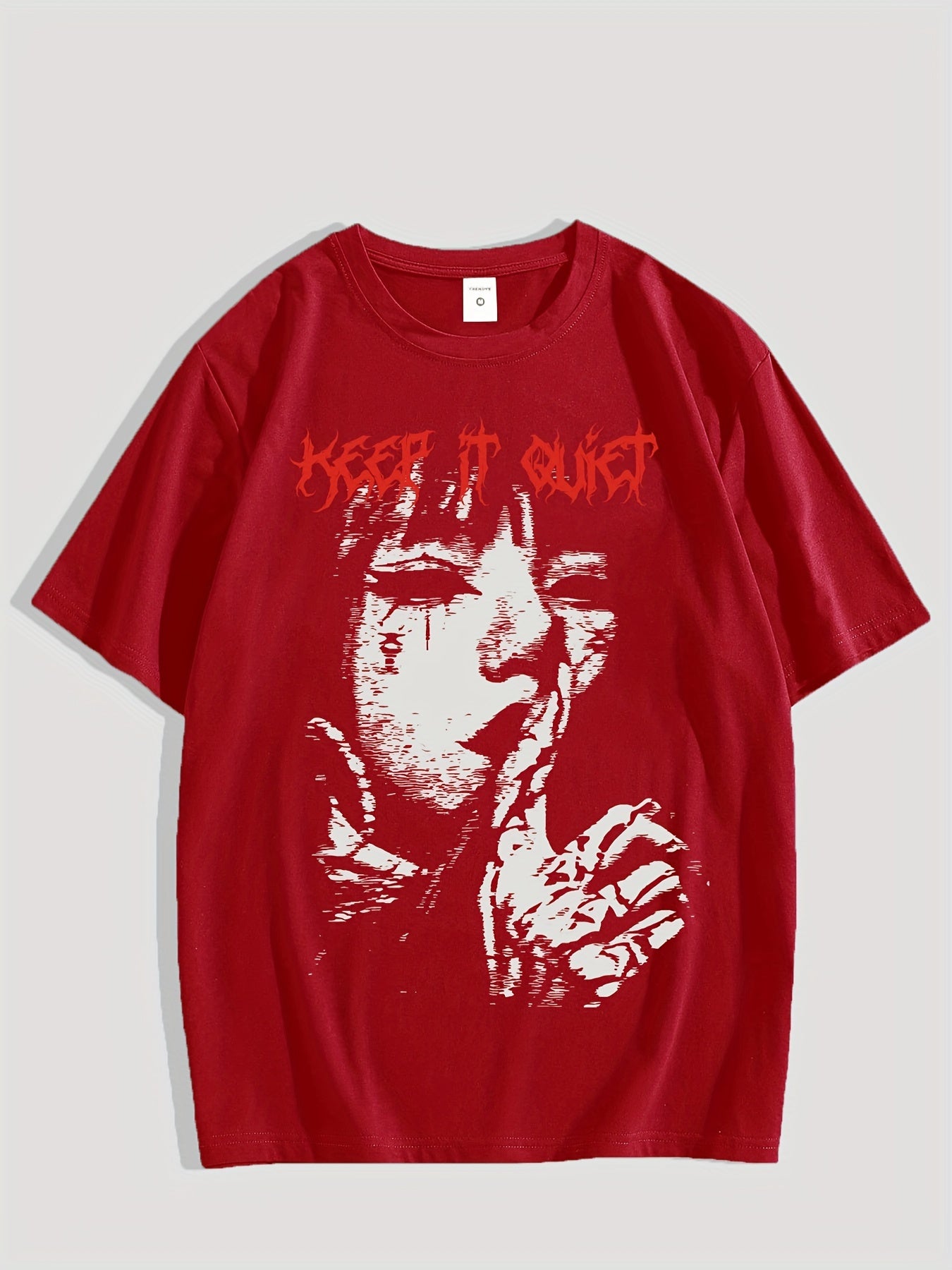 VENATRIX TEE Keep it Quiet Gothic Character Graphic