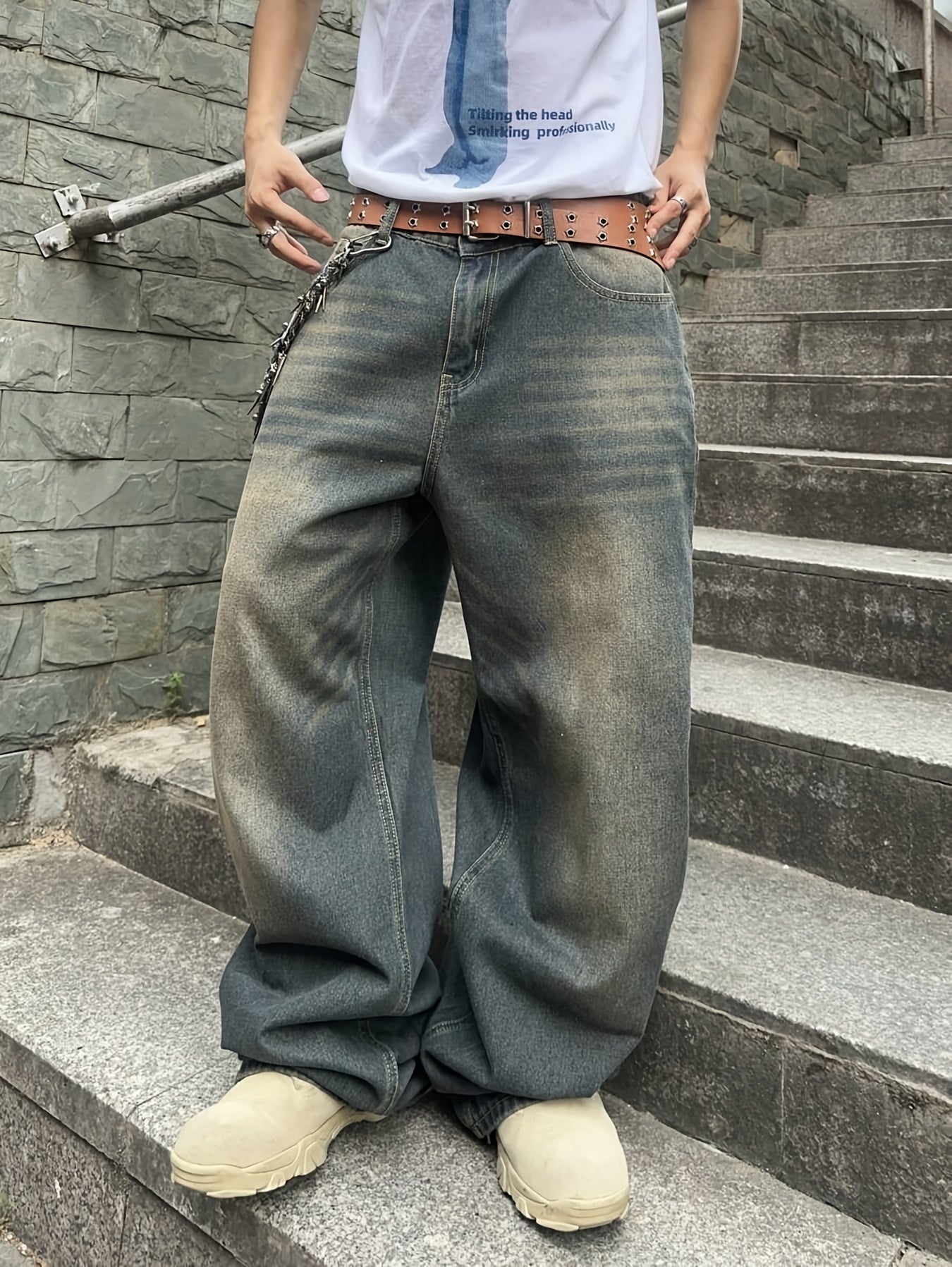 SteelLegion Casual Loose Fit Jeans