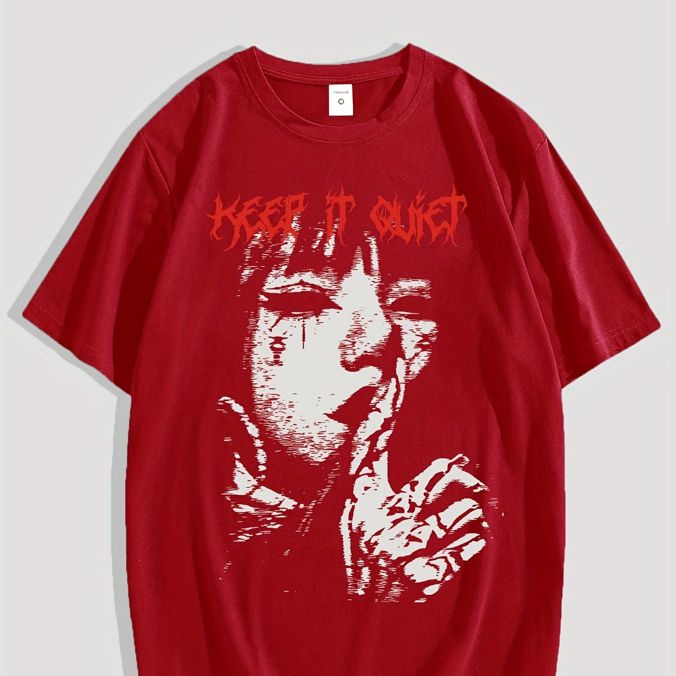 VENATRIX TEE Keep it Quiet Gothic Character Graphic