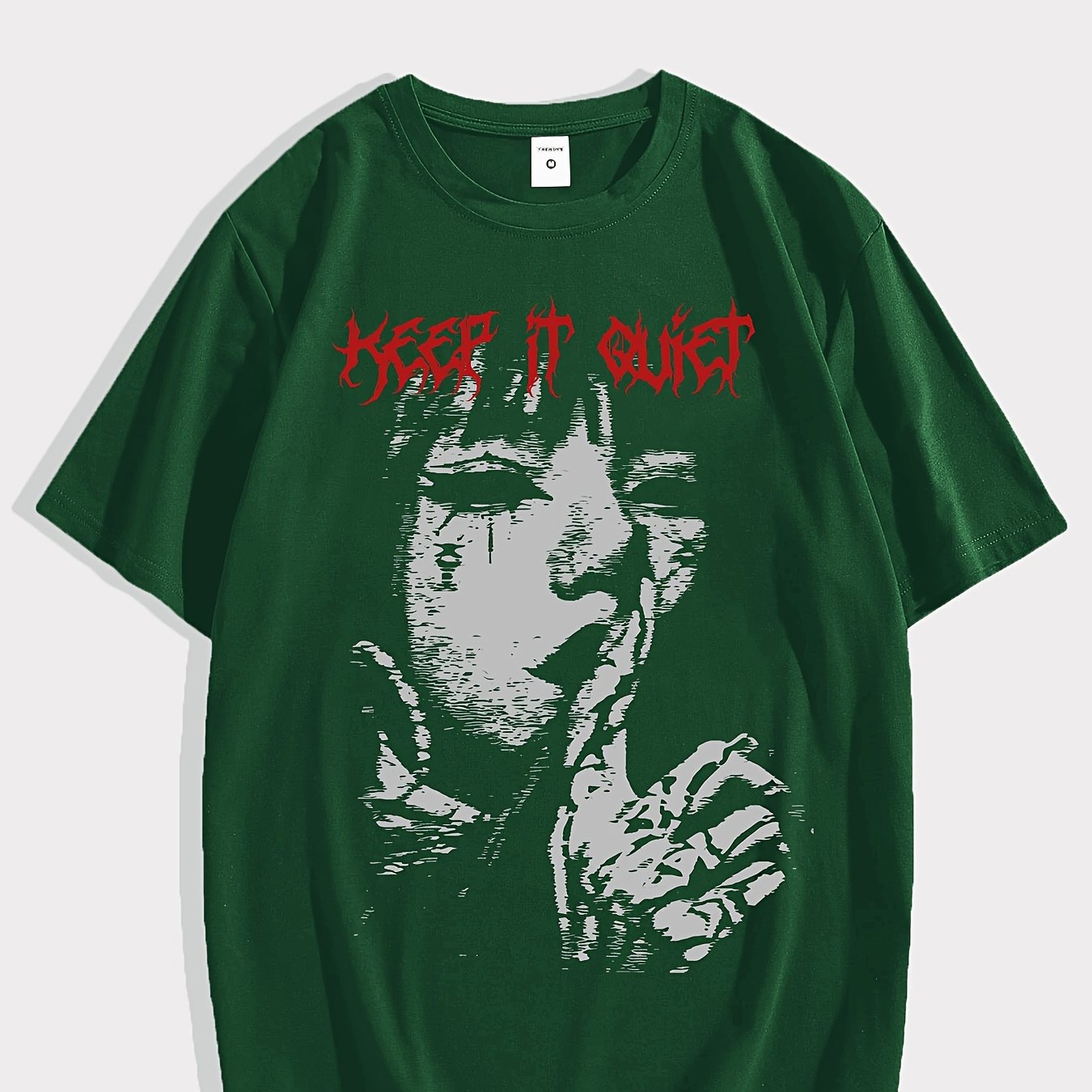 VENATRIX TEE Keep it Quiet Gothic Character Graphic