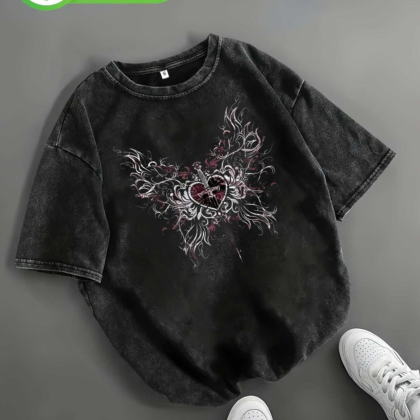 BLOODSTREET Retro Short-Sleeve T-Shirt