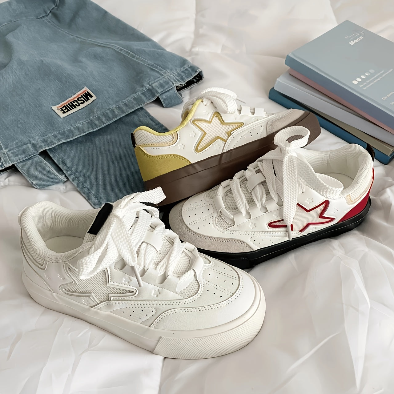 SteelStep Star Casual Low-Top Sneakers