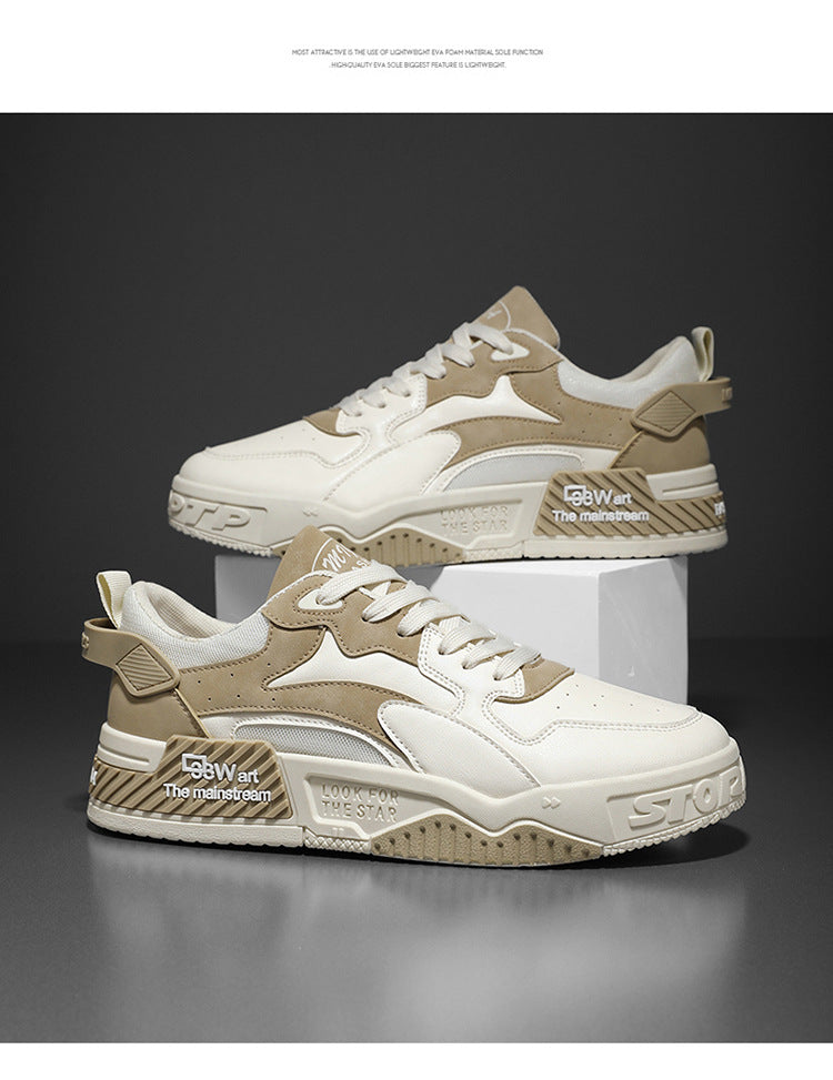 Trend Lace-up Vulcanized Shoes