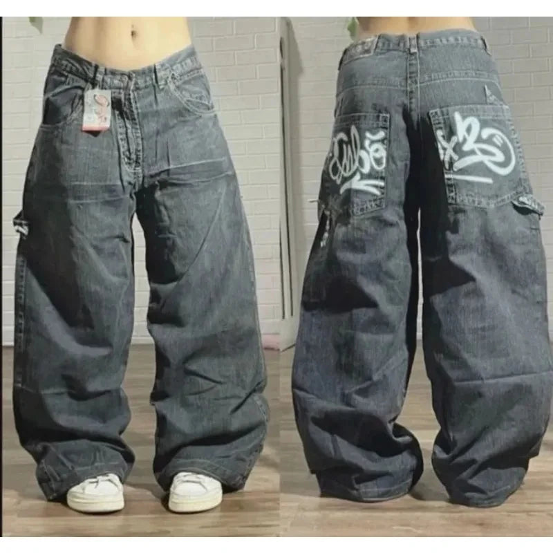 Oversized Baggy Jeans Y2K Street Vintage
