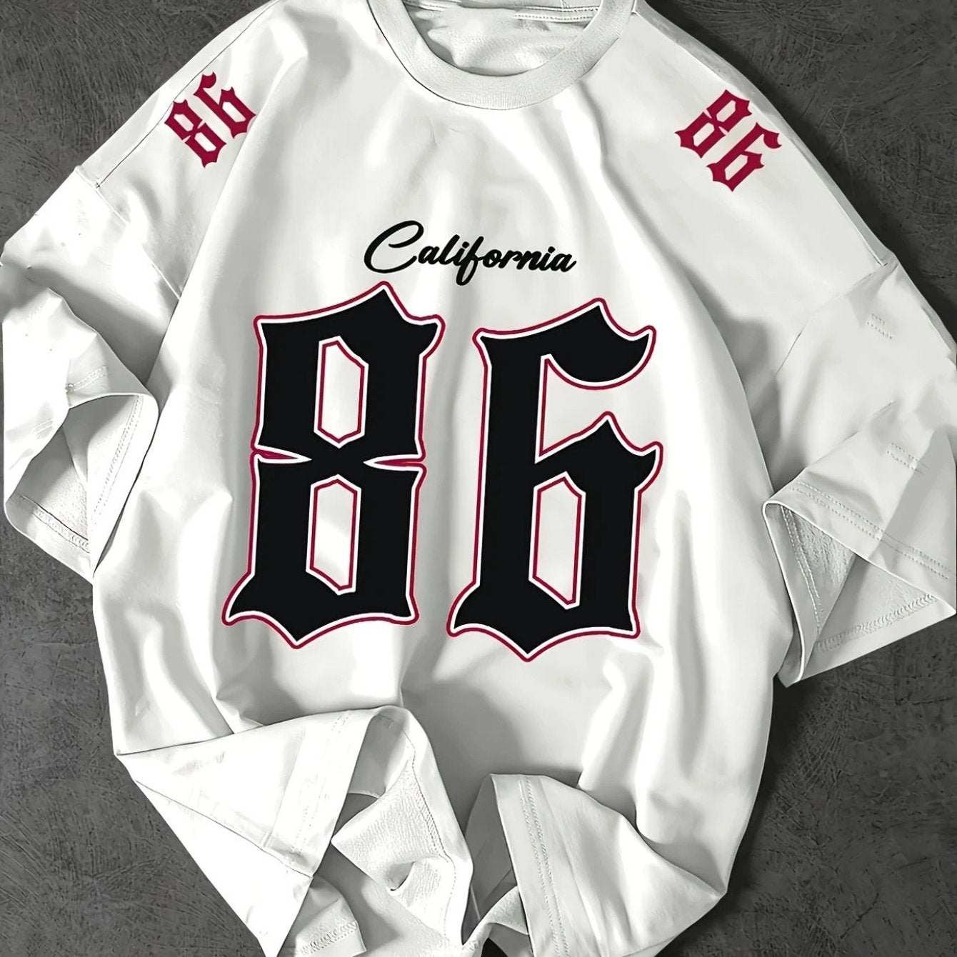 MIDNIGHTFLEX Stylish "California Graphic Tee