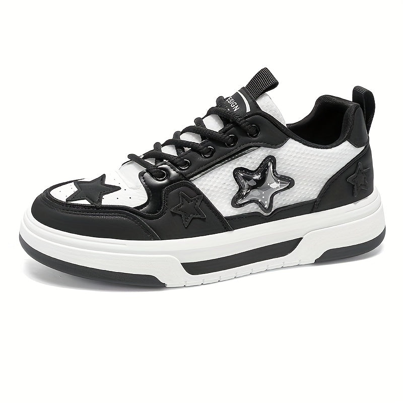 BlazeFlex Star Pattern Casual Sneakers