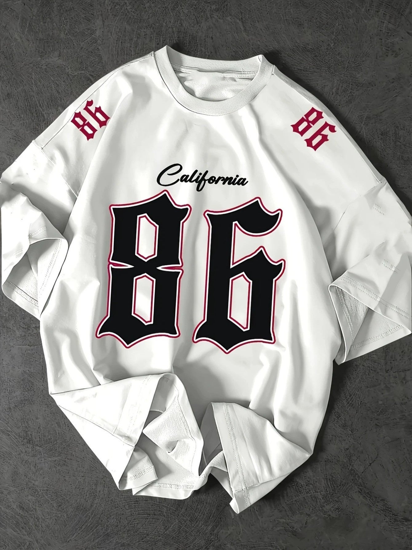 MIDNIGHTFLEX Stylish "California Graphic Tee