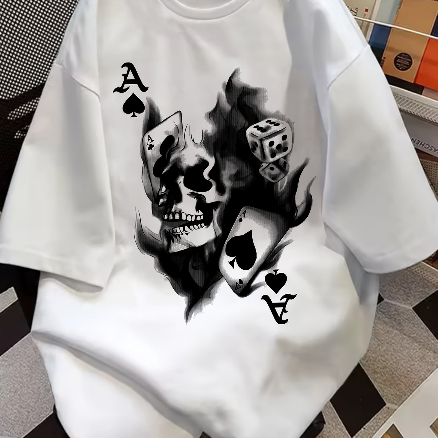 FIREBLOCK Skull Print T-shirt