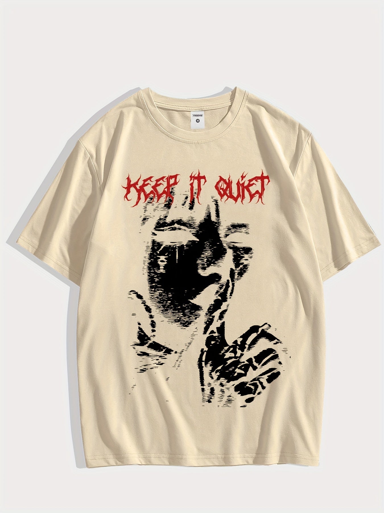 VENATRIX TEE Keep it Quiet Gothic Character Graphic