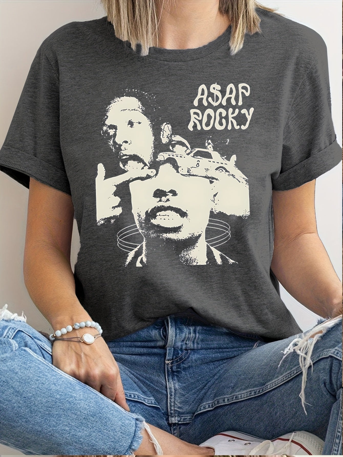 SAVAGEBLOCK A$AP Rocky Graphic T-Shirt