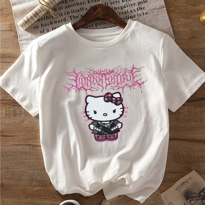 VENOM DRIP Hello Kitty graphic print t-shirt
