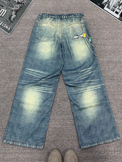 RedLegion High Street Washed Distressed Jeans