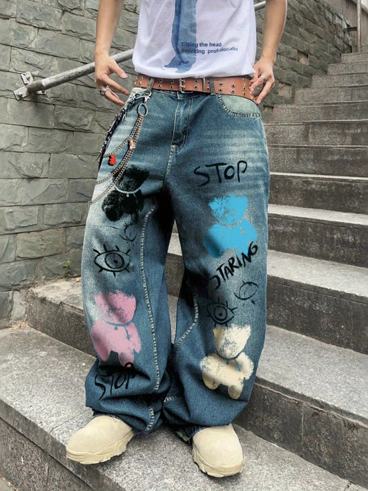 RedLegion High Street Washed Distressed Jeans