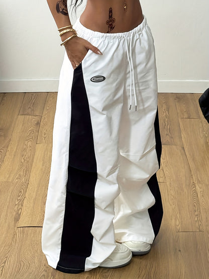 GhostLeg Women'S Y2K Streetwear Wide-Leg Pants