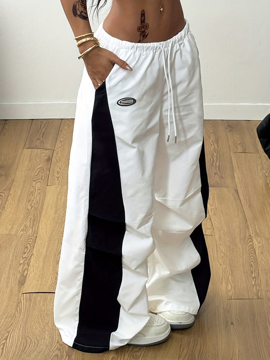 GhostLeg Women'S Y2K Streetwear Wide-Leg Pants