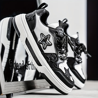 BlazeFlex Star Pattern Casual Sneakers