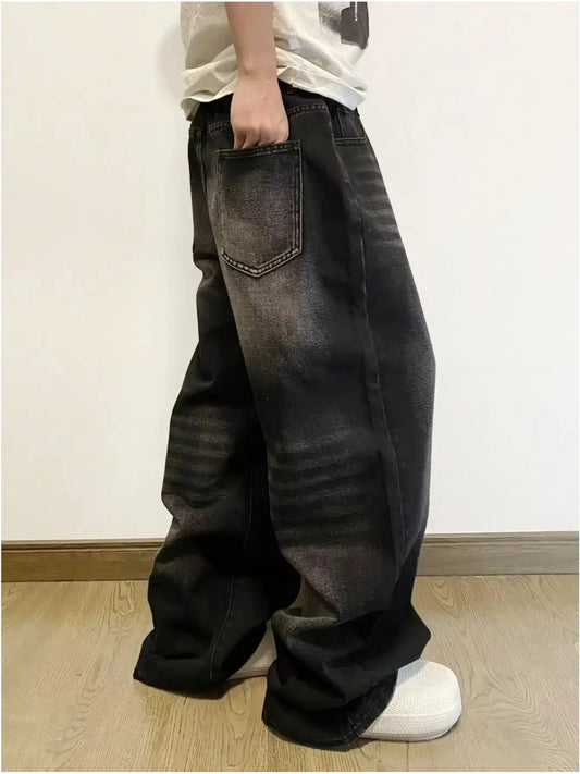 VenomFit Baggy Hip-Hop Style Faux Denim