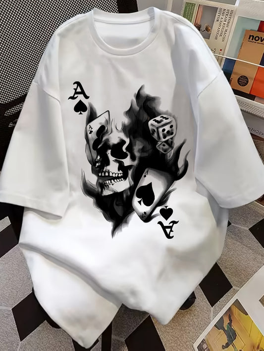 FIREBLOCK Skull Print T-shirt