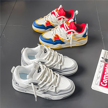 [Trendy Skate Shoes] ThunderDash Low-Top Breathable Skateboard Sneakers