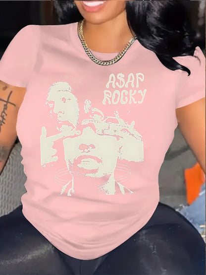 SAVAGEBLOCK A$AP Rocky Graphic T-Shirt