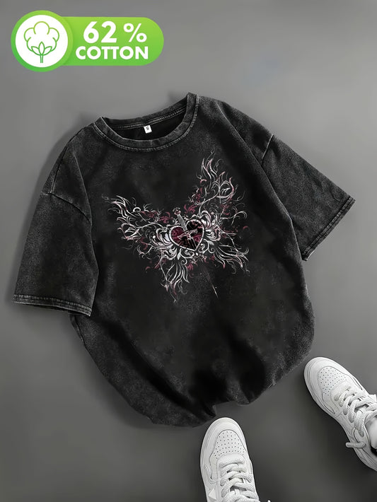 BLOODSTREET Retro Short-Sleeve T-Shirt