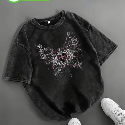 BLOODSTREET Retro Short-Sleeve T-Shirt