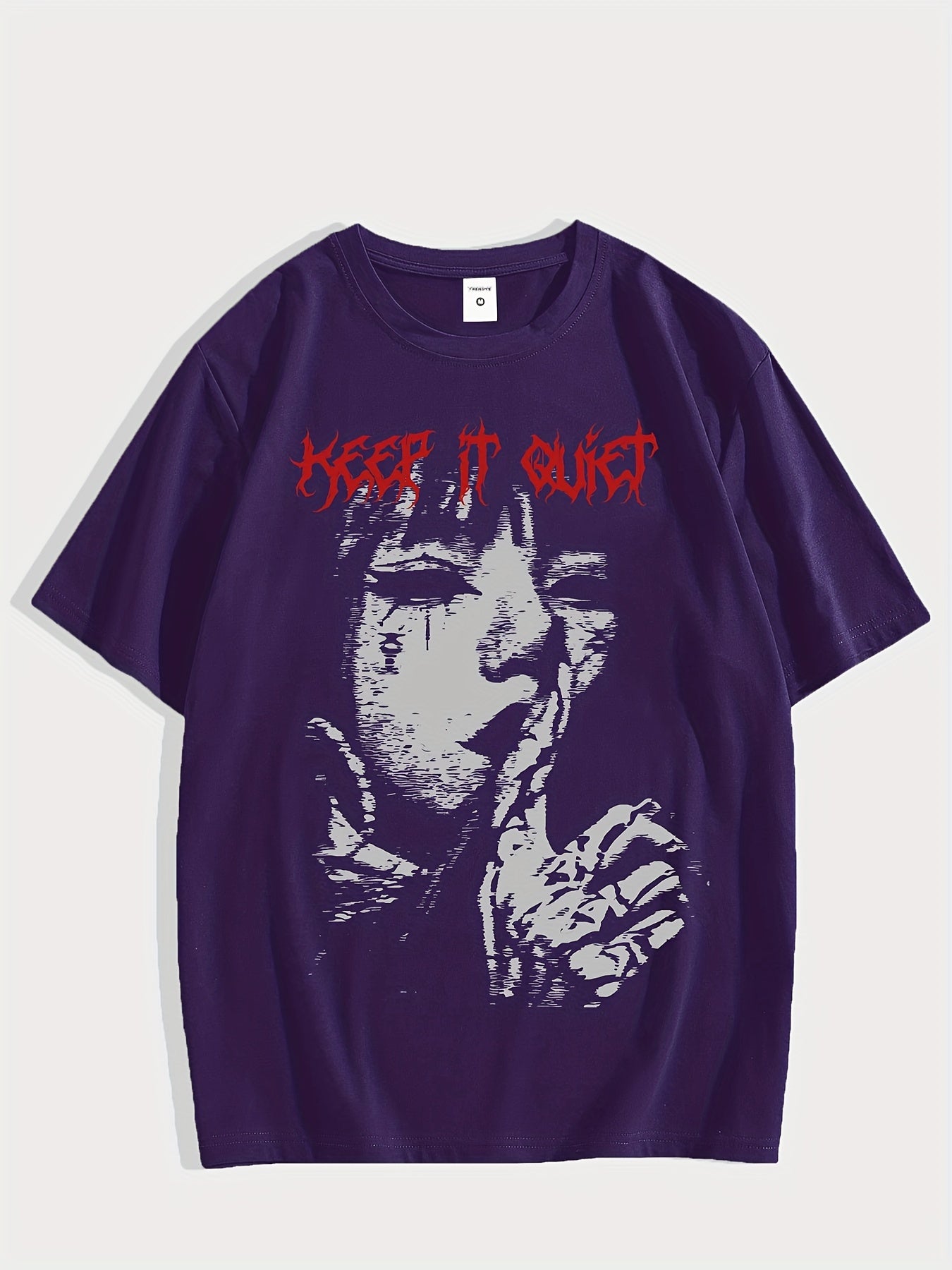 VENATRIX TEE Keep it Quiet Gothic Character Graphic