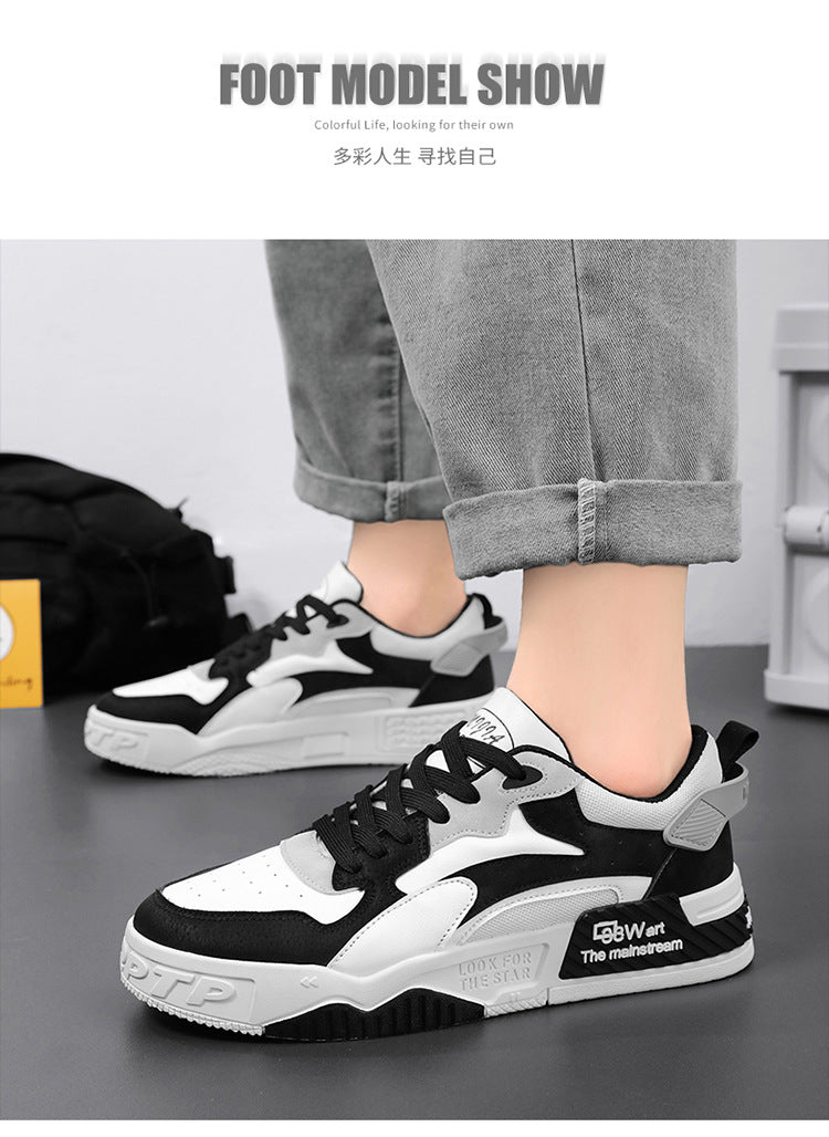 Trend Lace-up Vulcanized Shoes