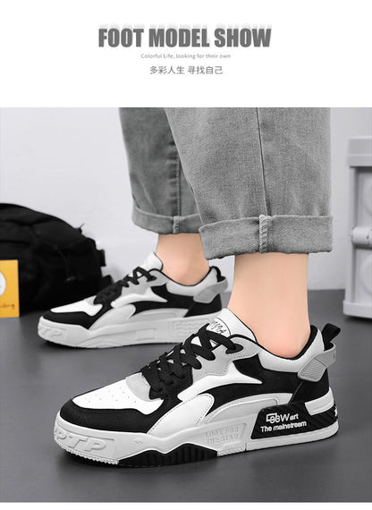 Trend Lace-up Vulcanized Shoes