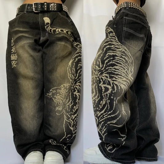 Oversized Baggy Jeans Y2K Street Vintage