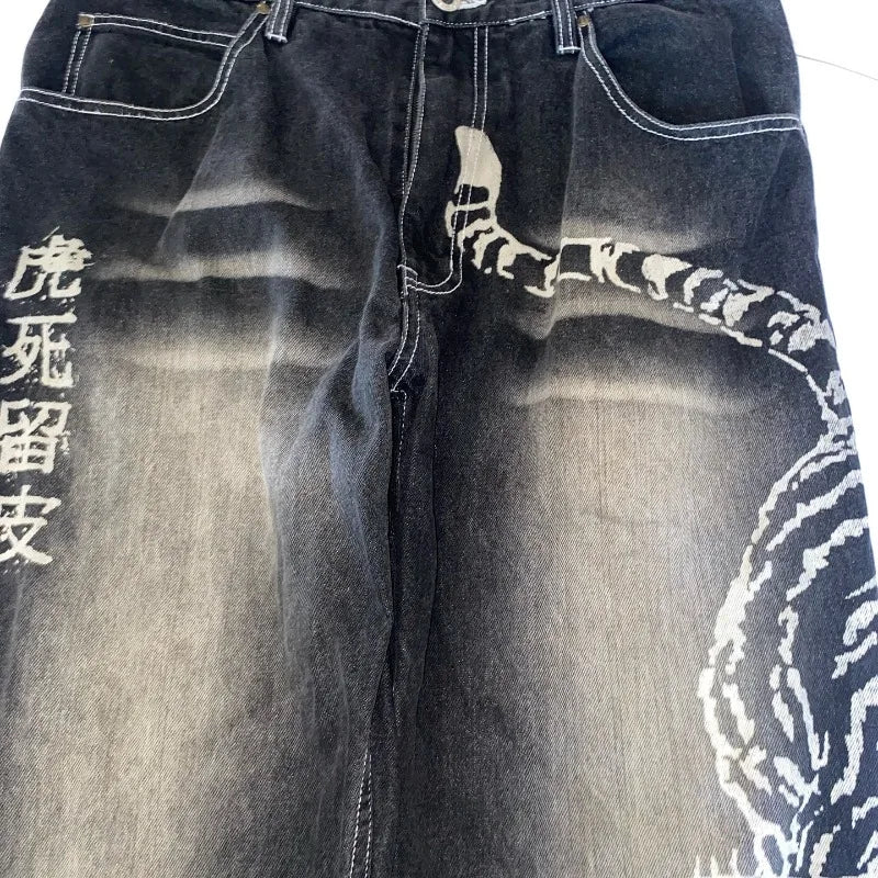 Oversized Baggy Jeans Y2K Street Vintage