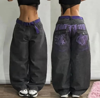 Oversized Baggy Jeans Y2K Street Vintage