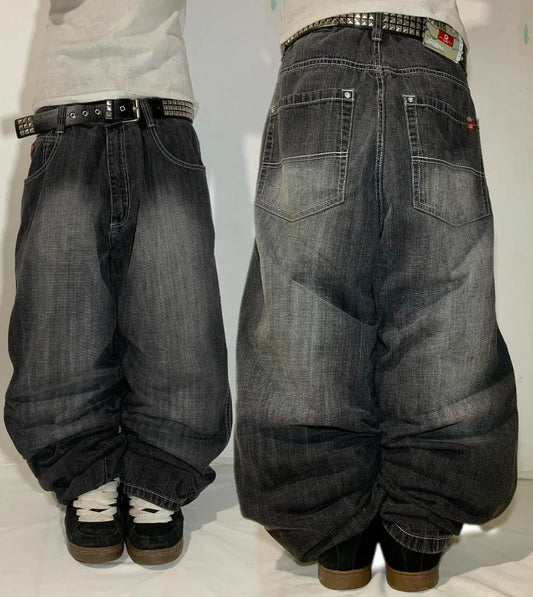 Gothic Fashion New Black Jeans