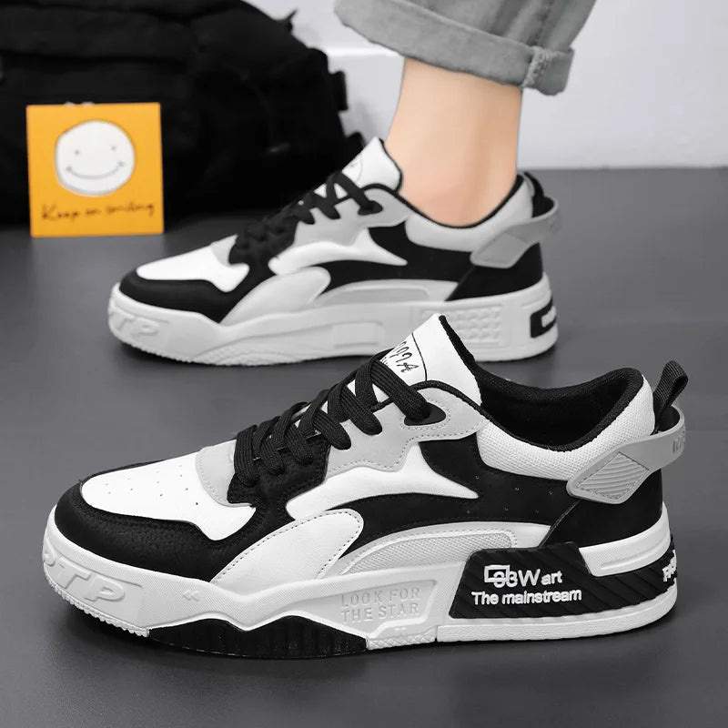 Trend Lace-up Vulcanized Shoes
