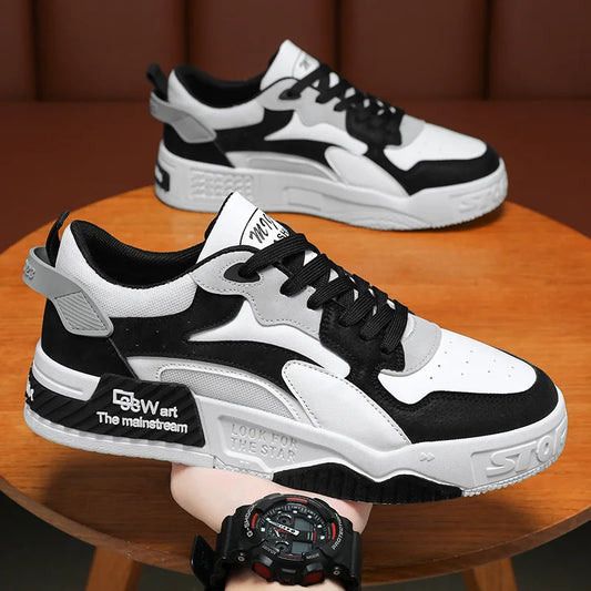 Trend Lace-up Vulcanized Shoes