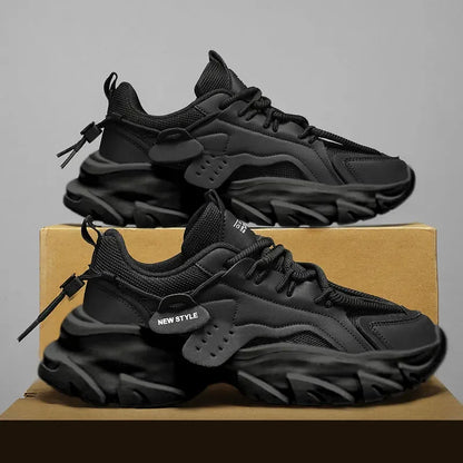 Men's Shoe Breathable Thick Soled Sneakers
