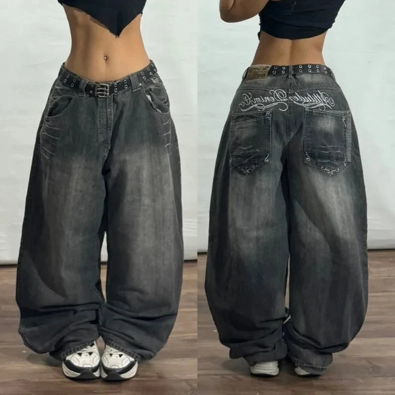 Oversized Baggy Jeans Y2K Street Vintage