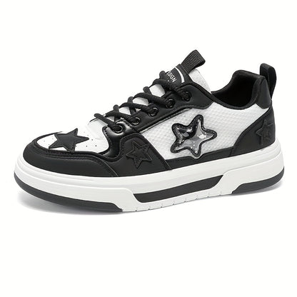 BlazeFlex Star Pattern Casual Sneakers