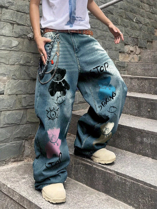 RedLegion High Street Washed Distressed Jeans