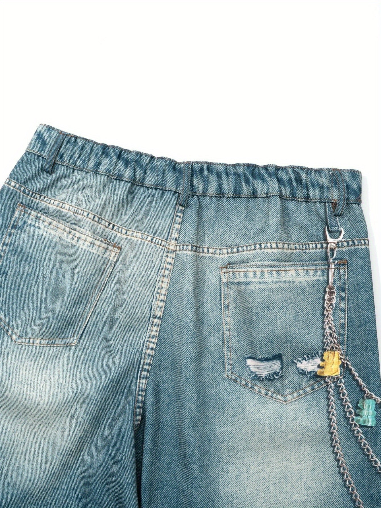 RedLegion High Street Washed Distressed Jeans