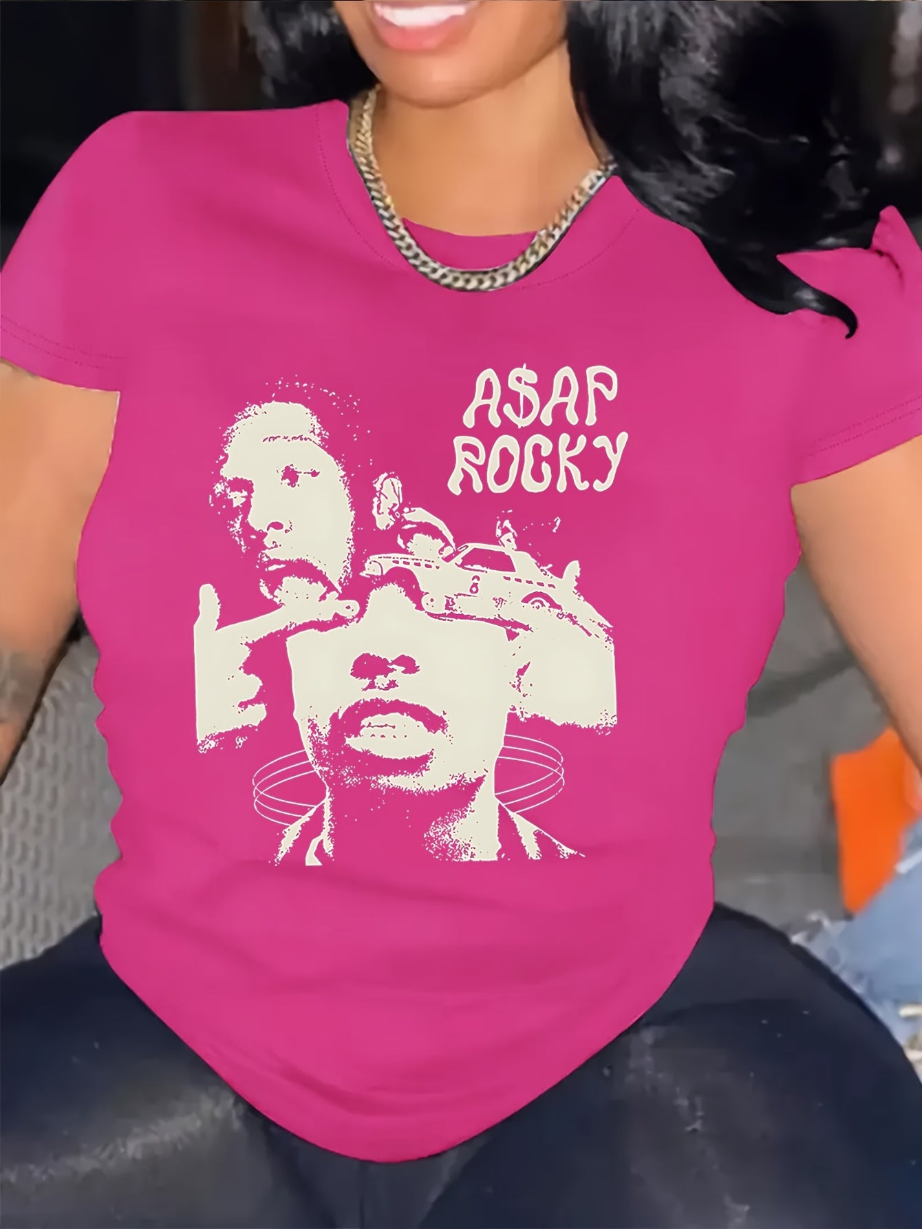 SAVAGEBLOCK A$AP Rocky Graphic T-Shirt