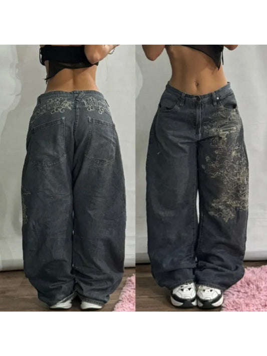 IronLegs Vintage Wide Leg Jeans Women